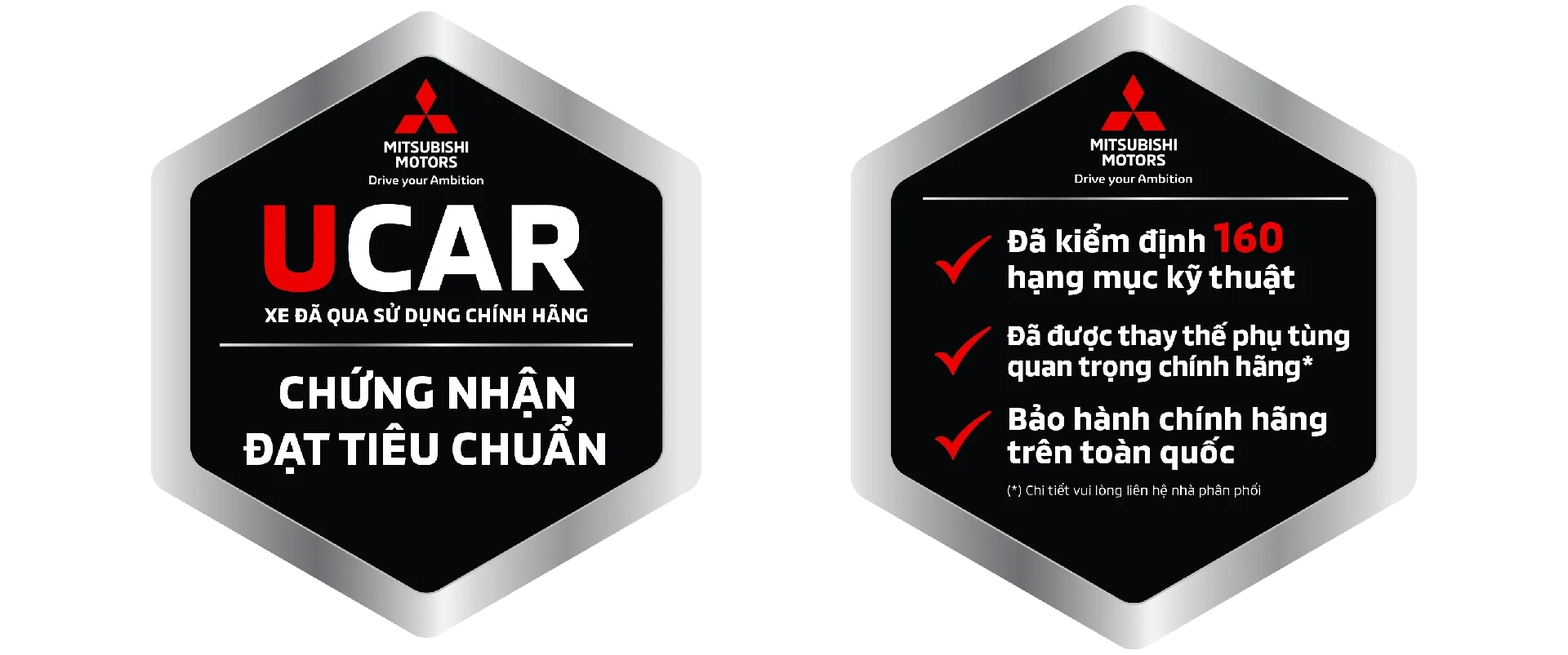 Xe đã qua sử dụng chính hãng Mitsubishi